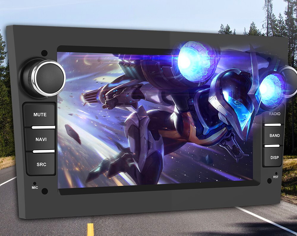 RADIO 7' ANDROID CANBUS DO OPEL VECTRA C 2002-2008 Odtwarzane formaty plików .aac .ape .flac .mp3 .wav .wma