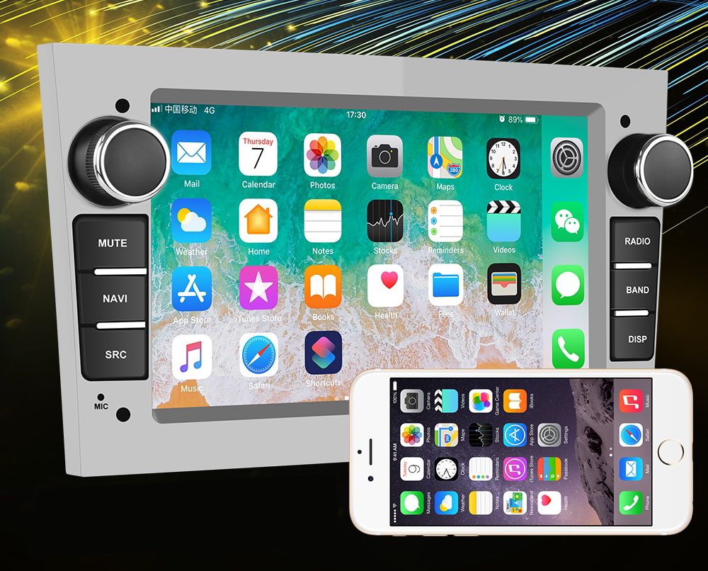 RADIO 7' ANDROID CANBUS DO OPEL VECTRA C 2002-2008 Pilot w zestawie nie