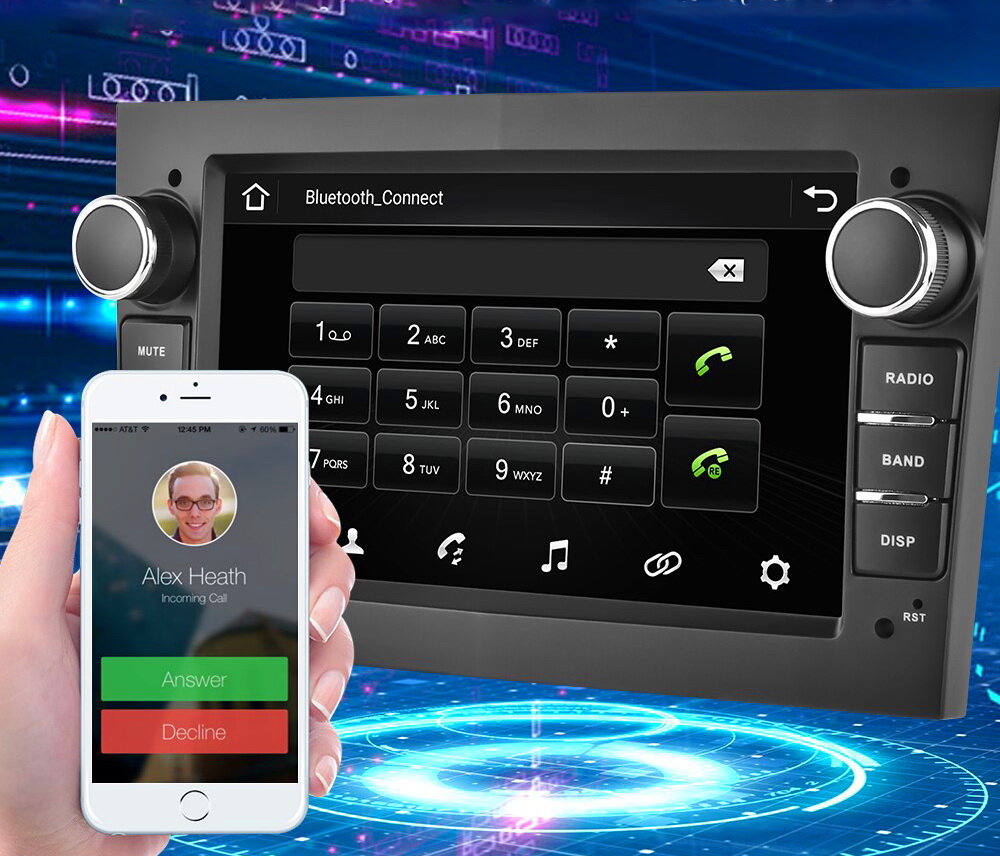 RADIO 7' ANDROID CANBUS DO OPEL VECTRA C 2002-2008 Model VRT20-9714B