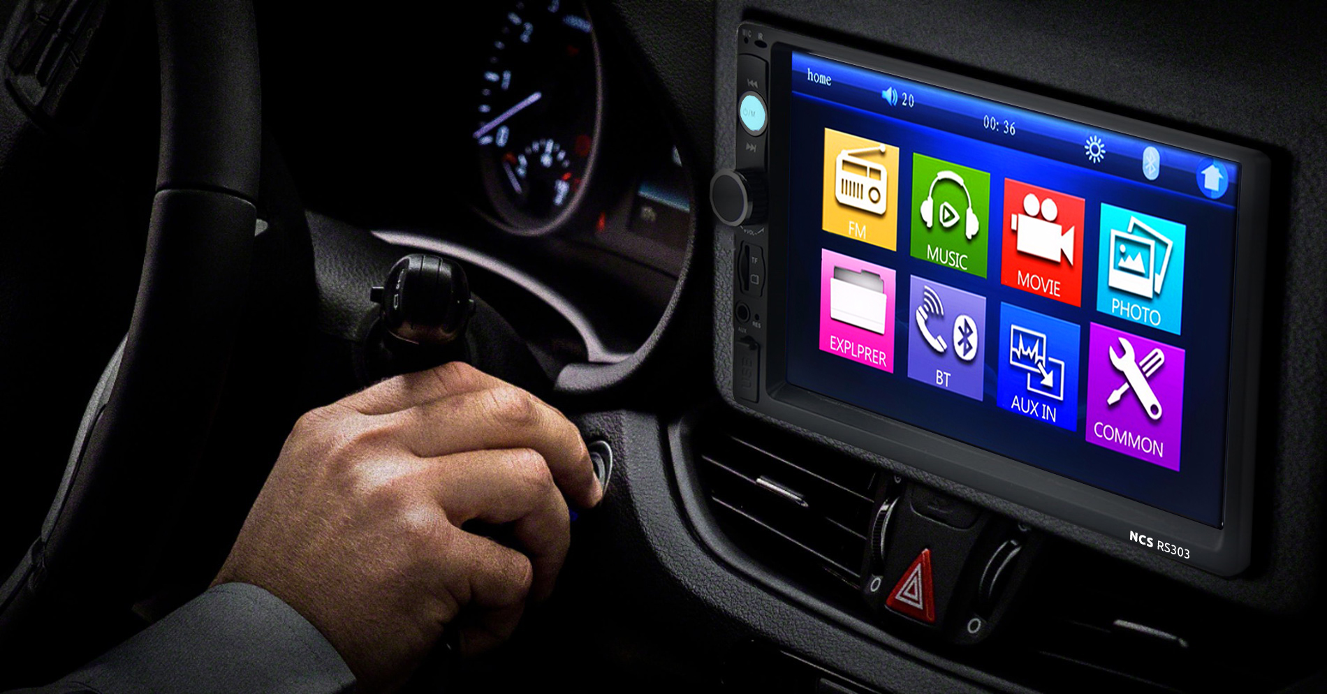 RADIO 2DIN EKRAN 7 USB SAMOCHODOWE SD MP3 BT Marka Vortex