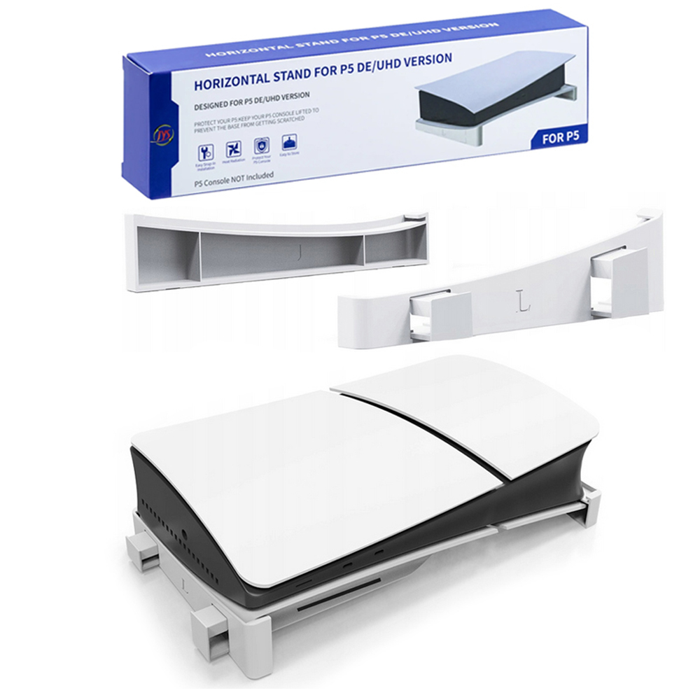 POZIOMA PODSTAWKA STOJAK DO KONSOLI PS5 PLAYSTATION 5 DE/UHD BIAŁA
