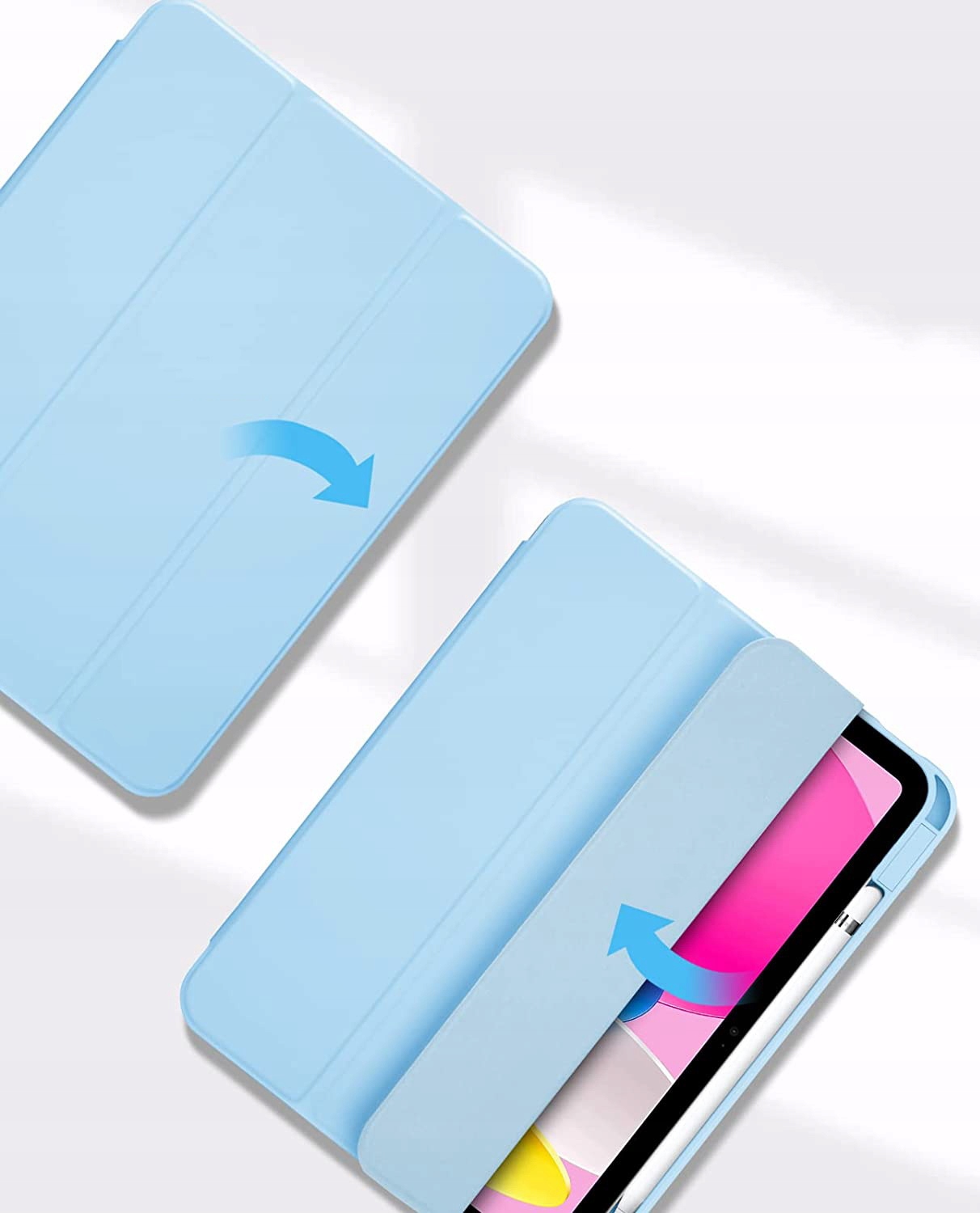 ETUI CLEAR PENCIL do Apple iPad 10 GEN 10.9